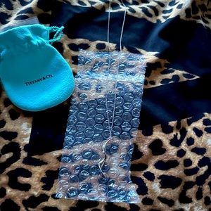 Rare Tiffany & Co Gehry 925 Orchid twist Necklace